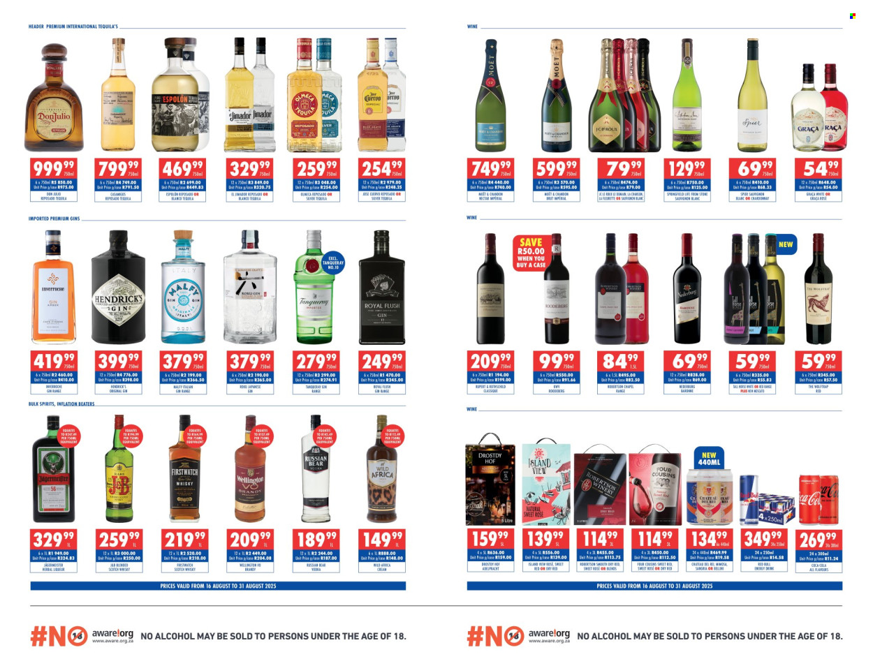 Ultra Liquors specials - 16/08/2025 - 31/08/2025. Page 2