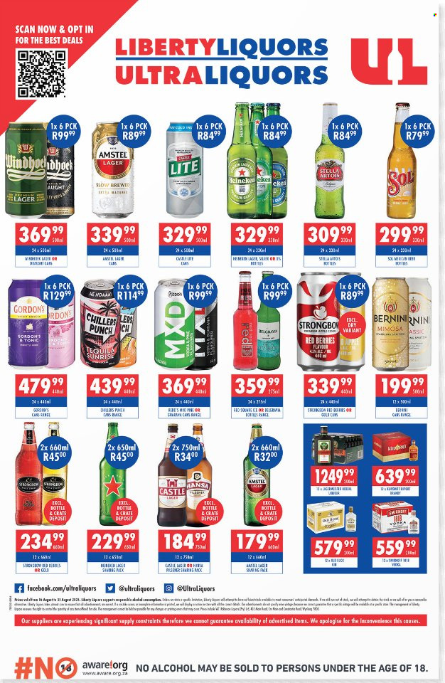 Liberty Liquors specials - 16/08/2025 - 31/08/2025. Page 4