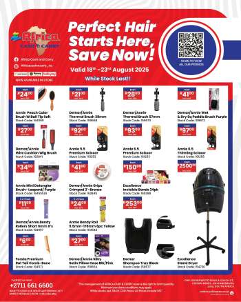 Africa Cash & Carry catalogue  - 18/08/2025 - 23/08/2025.