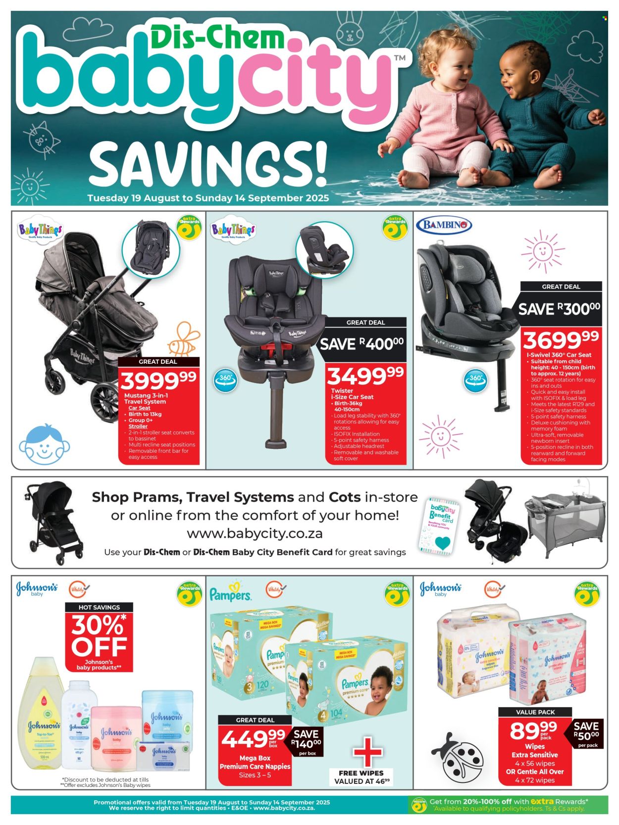 Baby City specials - 19/08/2025 - 14/09/2025. Page 1