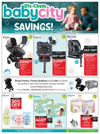 Baby City catalogue  - 19/08/2025 - 14/09/2025.