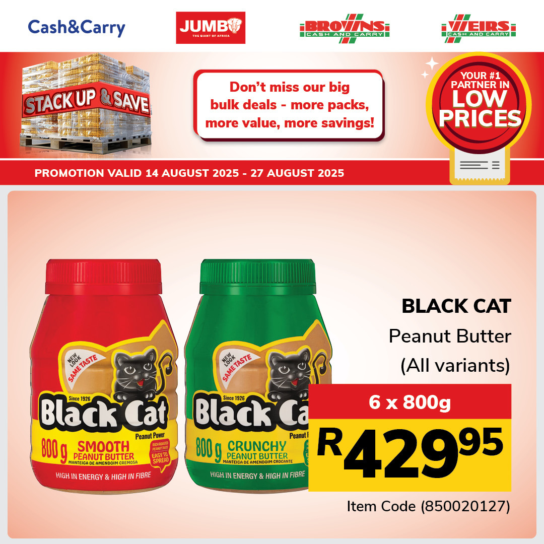 Jumbo Cash & Carry specials - 14/08/2025 - 27/08/2025. Page 13