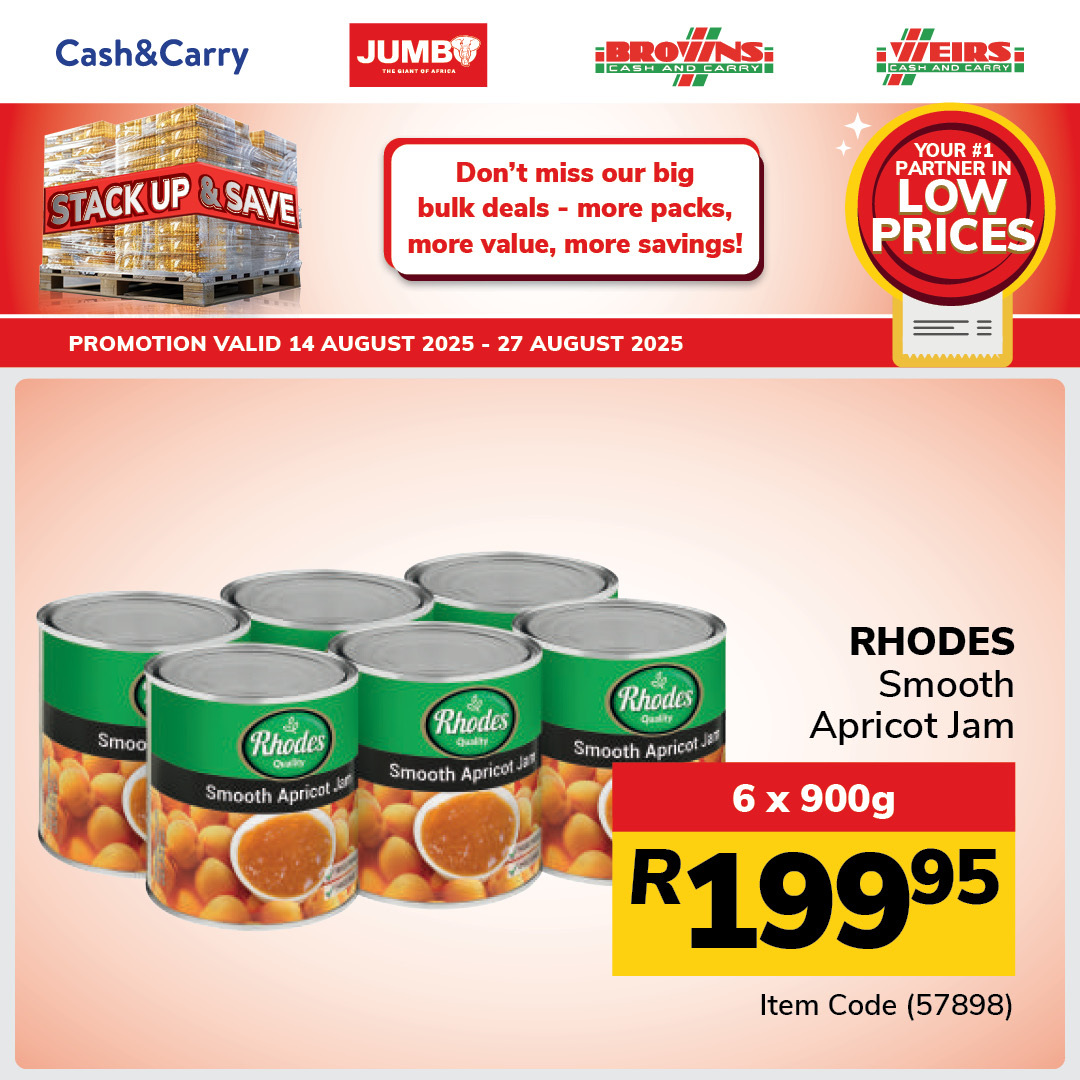 Jumbo Cash & Carry specials - 14/08/2025 - 27/08/2025. Page 14