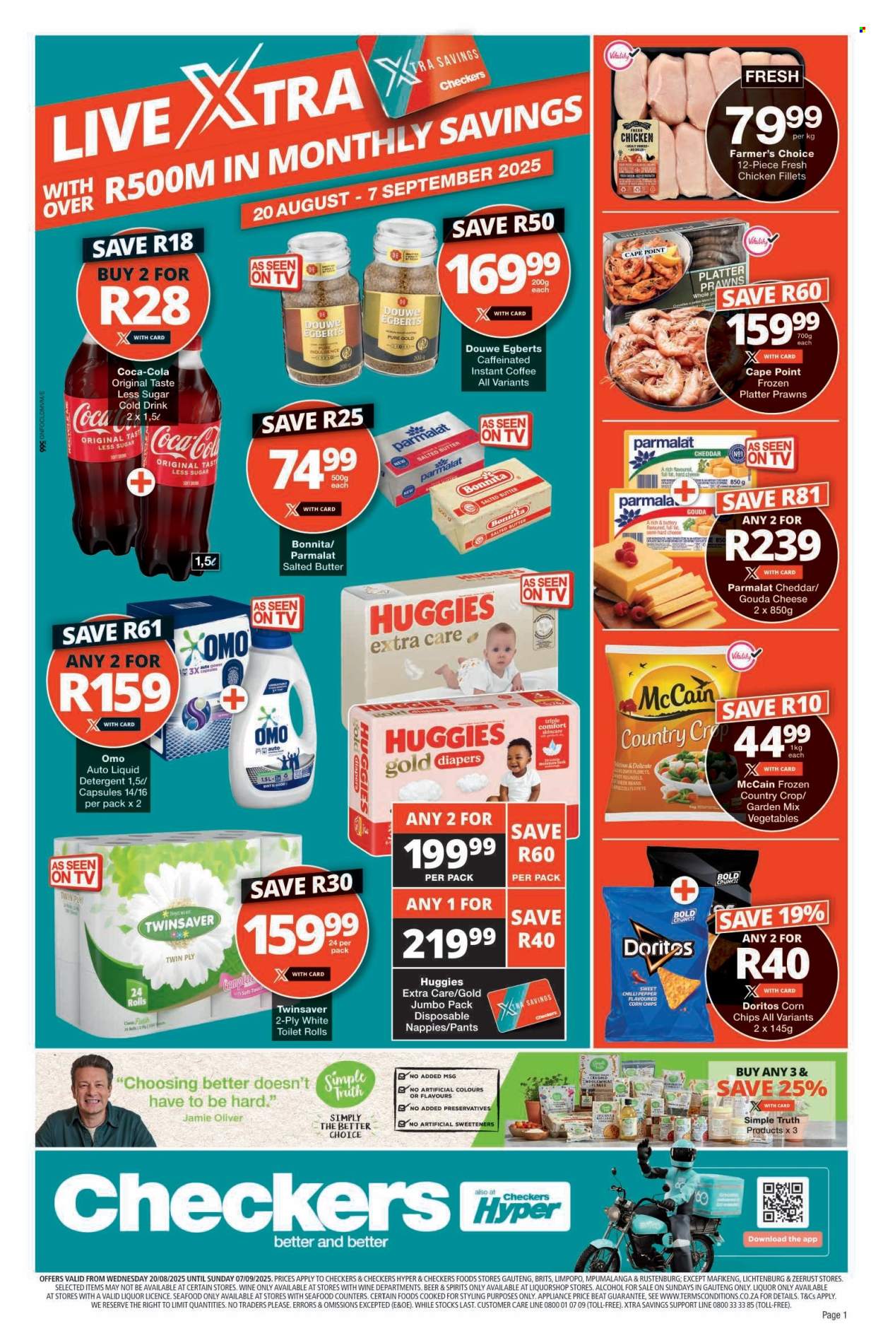 Checkers specials - 20/08/2025 - 07/09/2025. Page 1