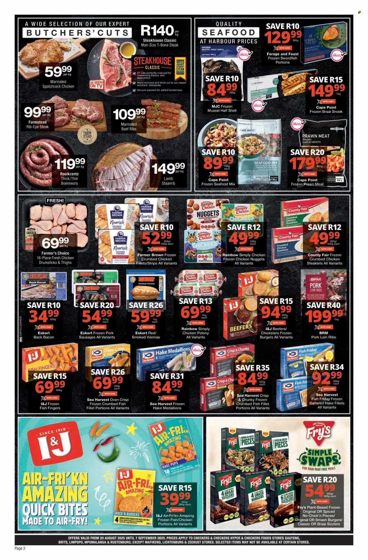 Checkers specials - 20/08/2025 - 07/09/2025. Page 2