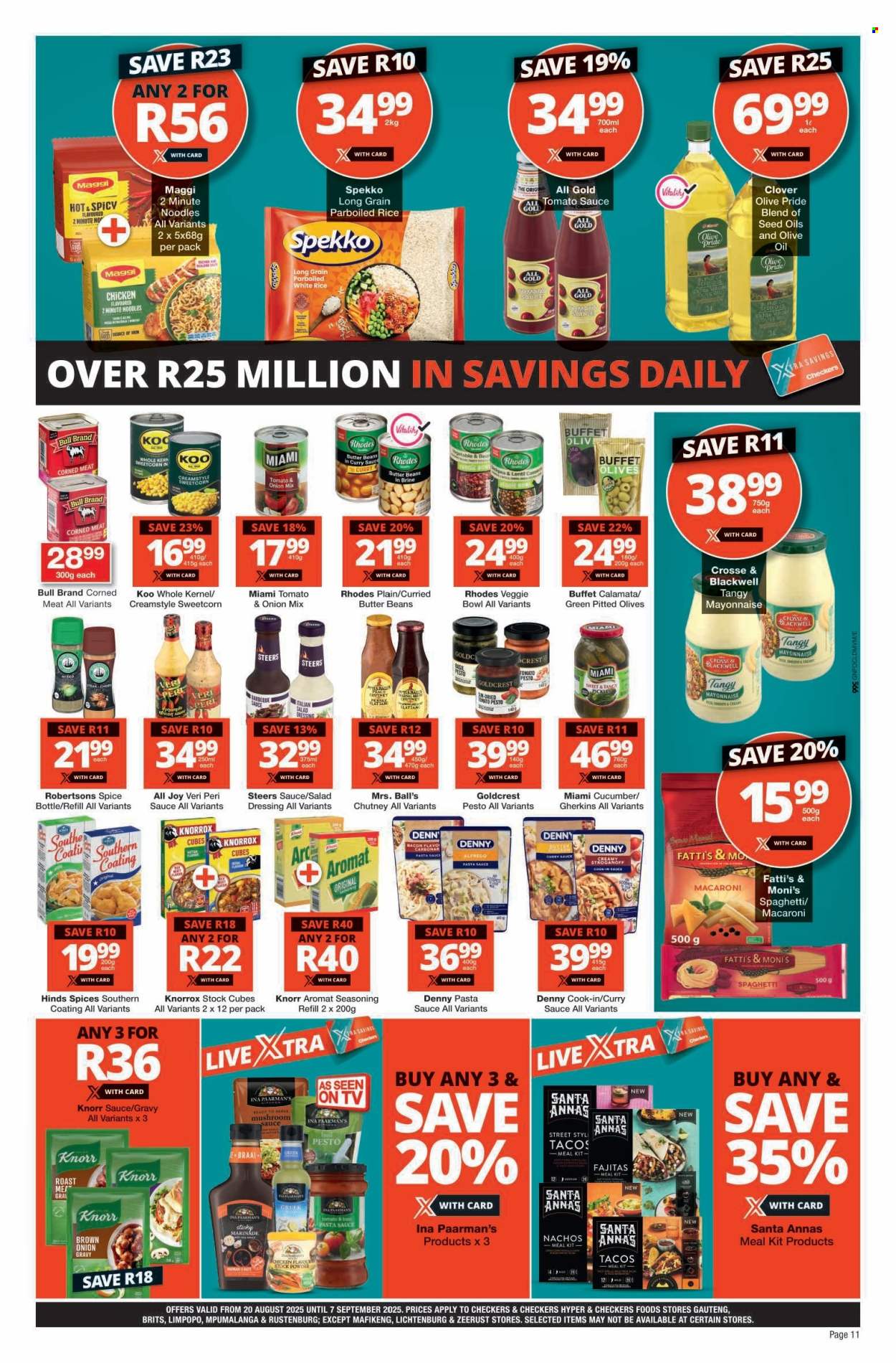 Checkers specials - 20/08/2025 - 07/09/2025. Page 11