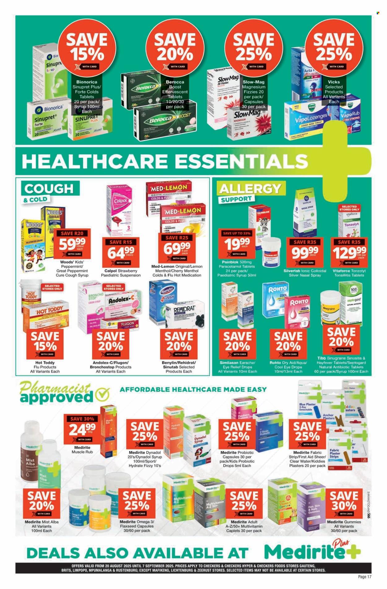 Checkers specials - 20/08/2025 - 07/09/2025. Page 17