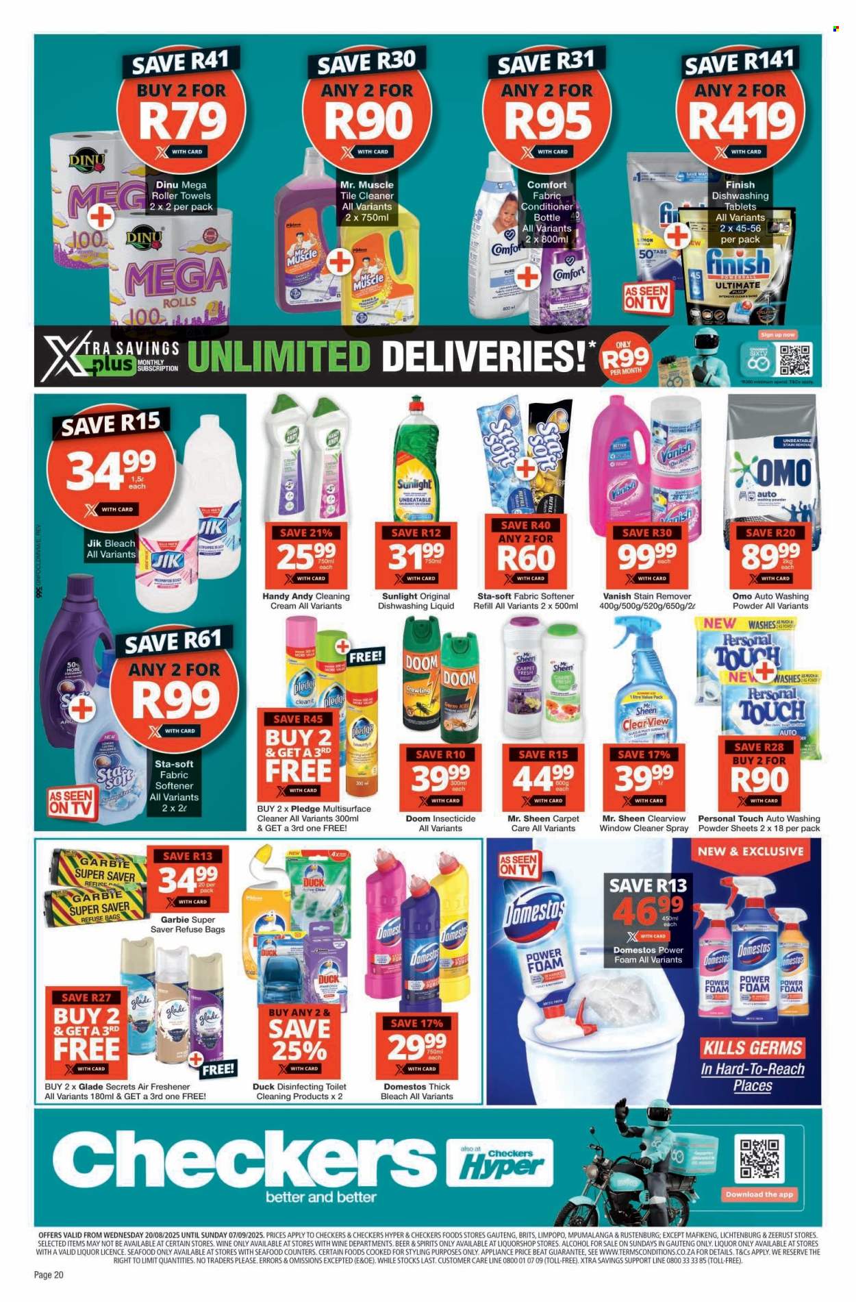 Checkers specials - 20/08/2025 - 07/09/2025. Page 20