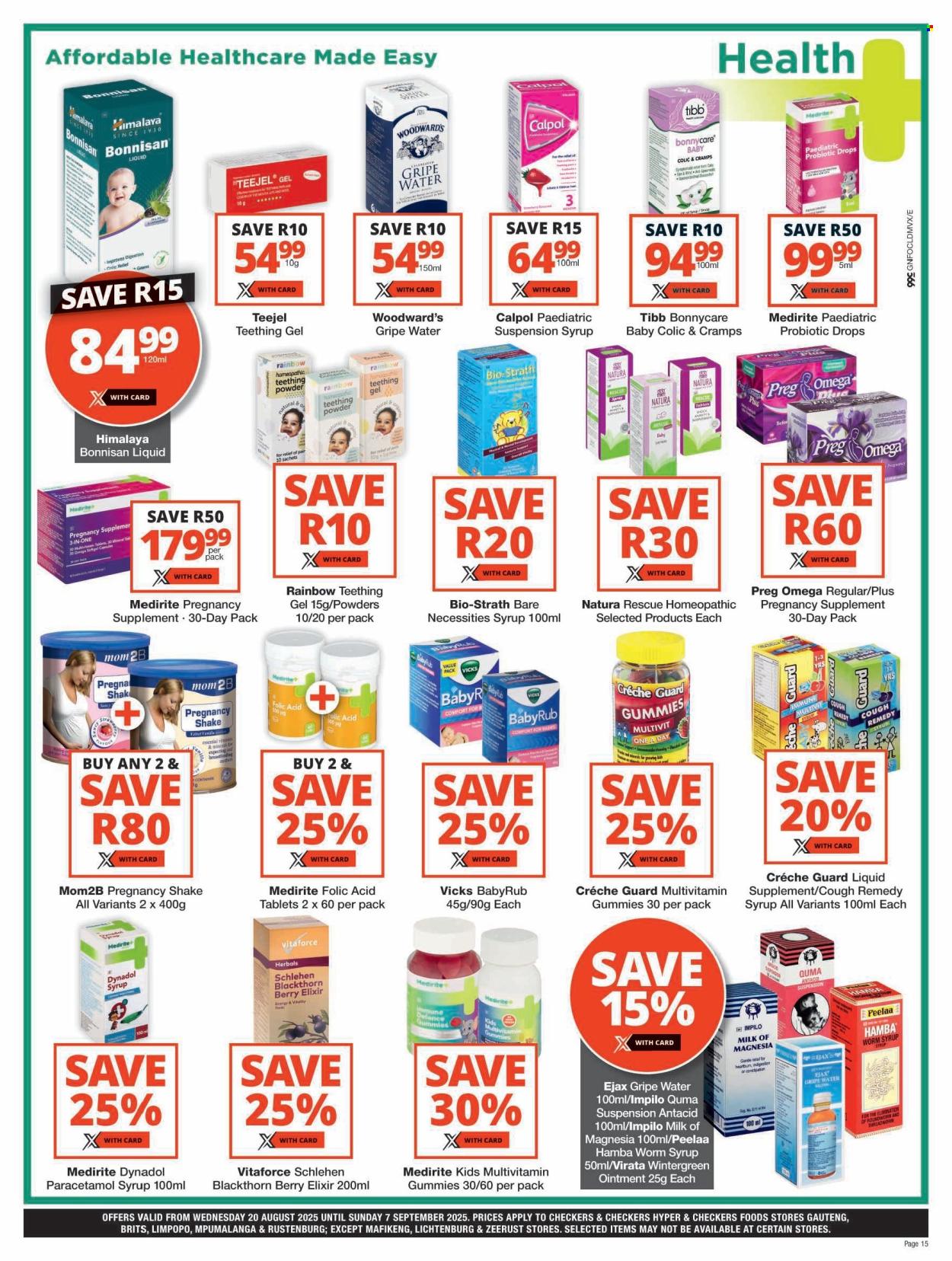 Checkers specials - 20/08/2025 - 07/09/2025. Page 15