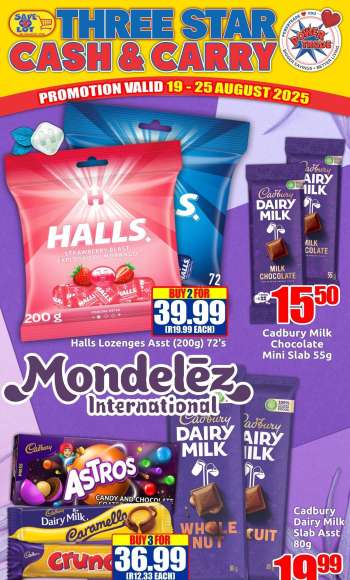 Three Star Cash and Carry catalogue  - 19/08/2025 - 25/08/2025.