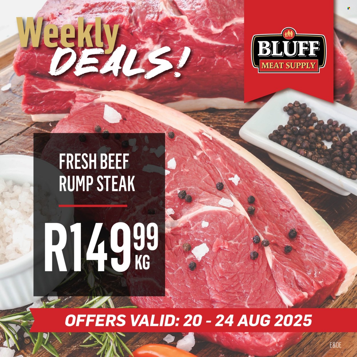 Bluff Meat Supply specials - 20/08/2025 - 24/08/2025. Page 2