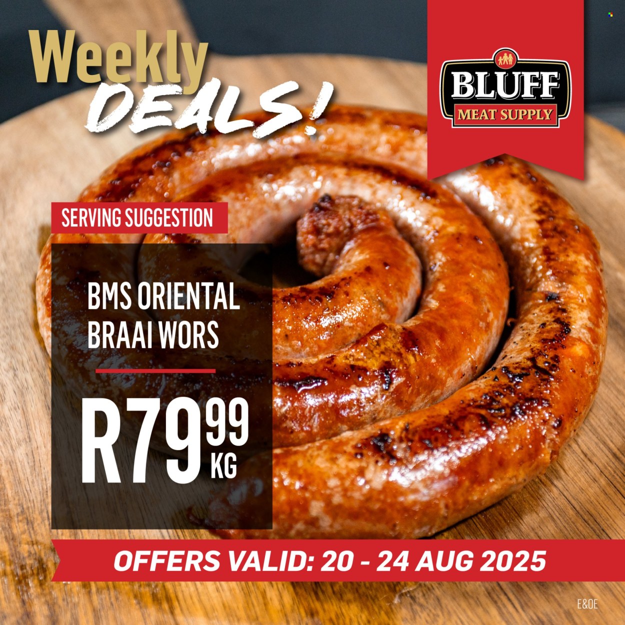 Bluff Meat Supply specials - 20/08/2025 - 24/08/2025. Page 6