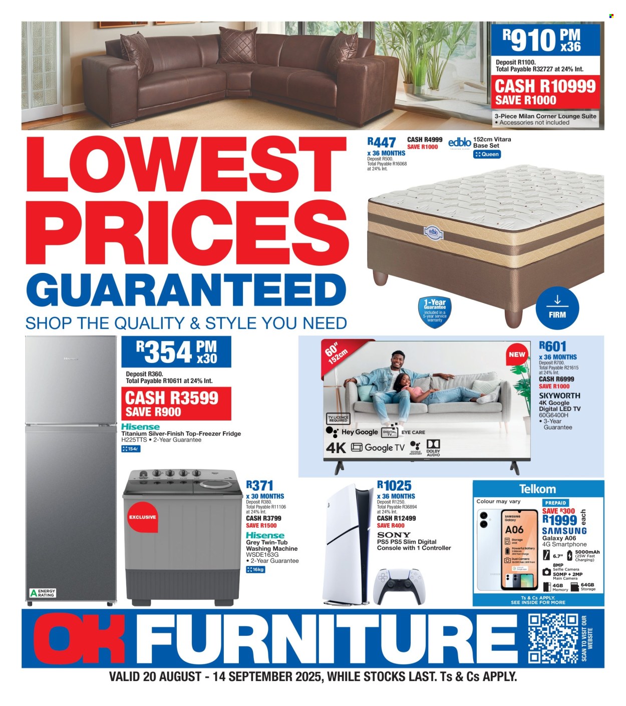 OK Furniture specials - 20/08/2025 - 14/09/2025. Page 1