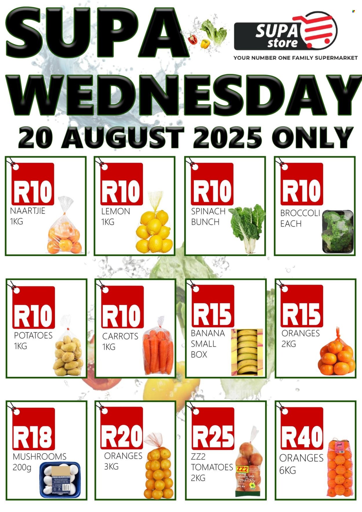 Supa Store specials - 20/08/2025 - 20/08/2025. Page 1