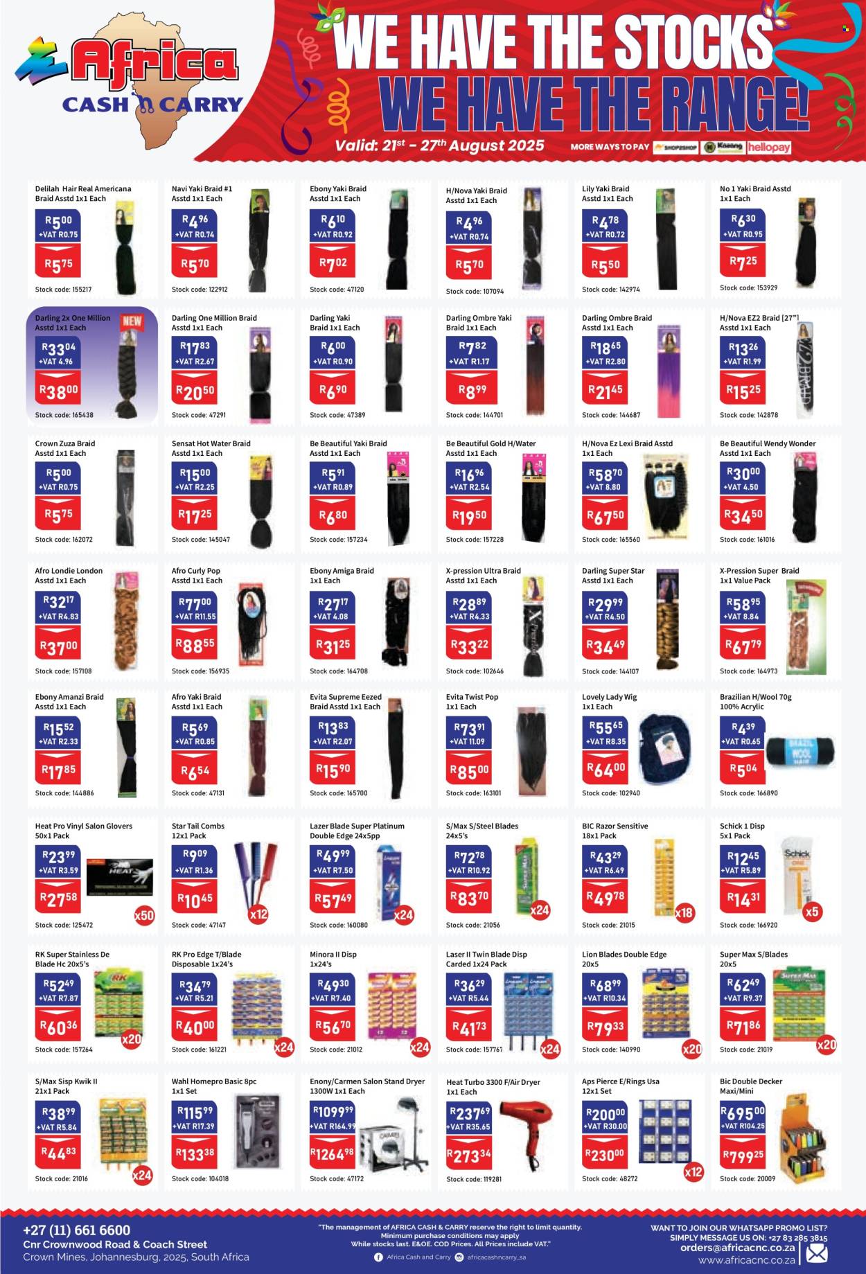 Africa Cash & Carry specials - 21/08/2025 - 27/08/2025. Page 8
