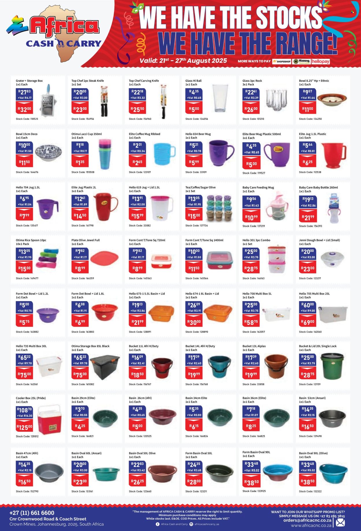 Africa Cash & Carry specials - 21/08/2025 - 27/08/2025. Page 22