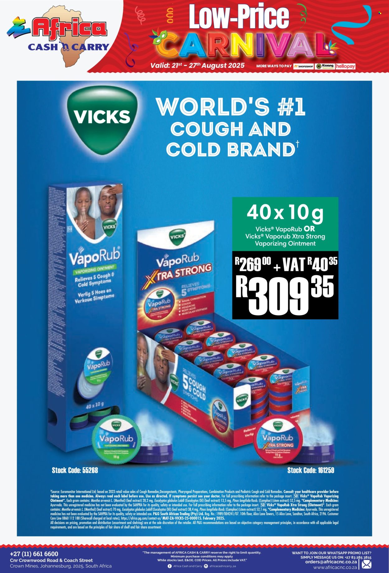 Africa Cash & Carry specials - 21/08/2025 - 27/08/2025. Page 25