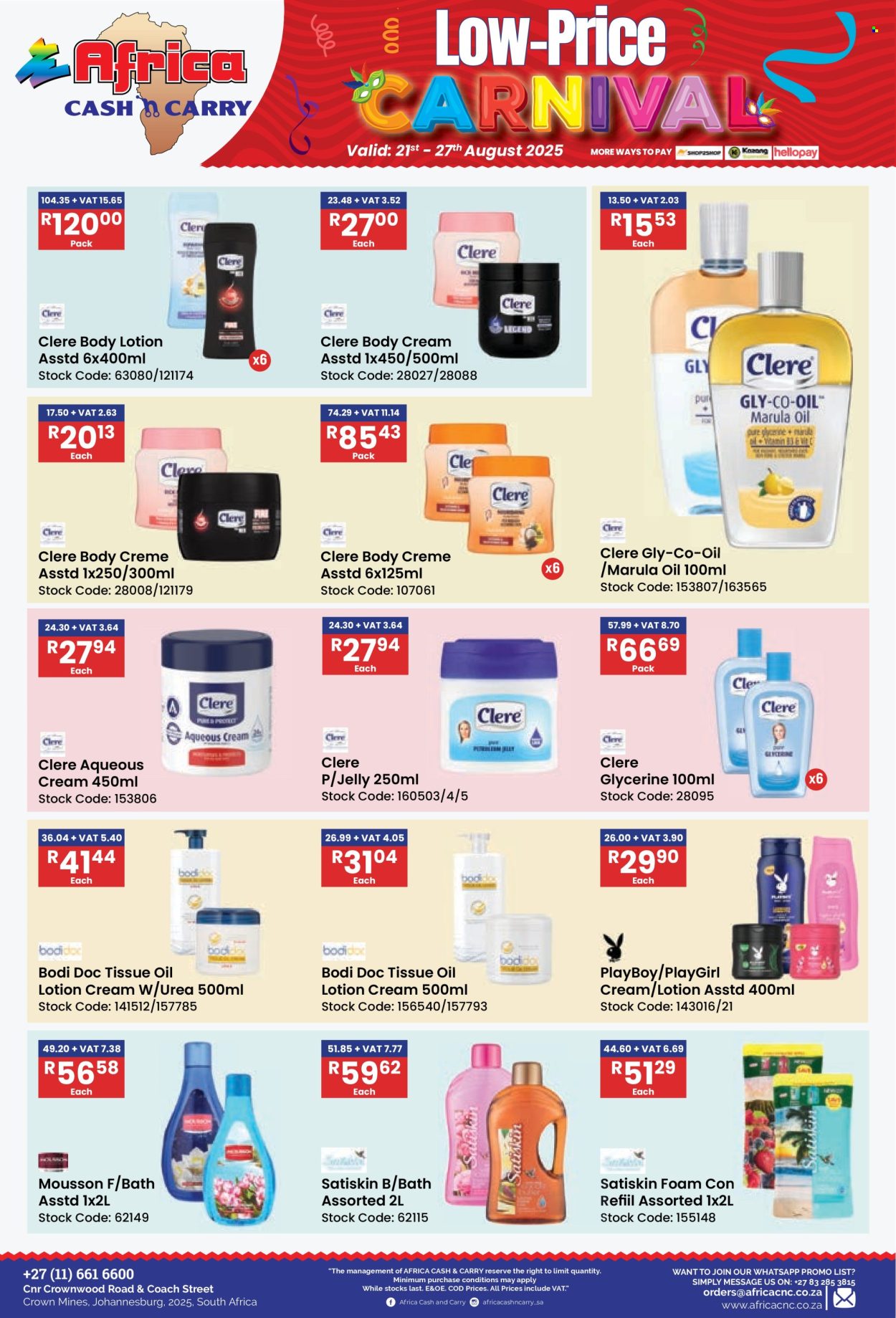 Africa Cash & Carry specials - 21/08/2025 - 27/08/2025. Page 29
