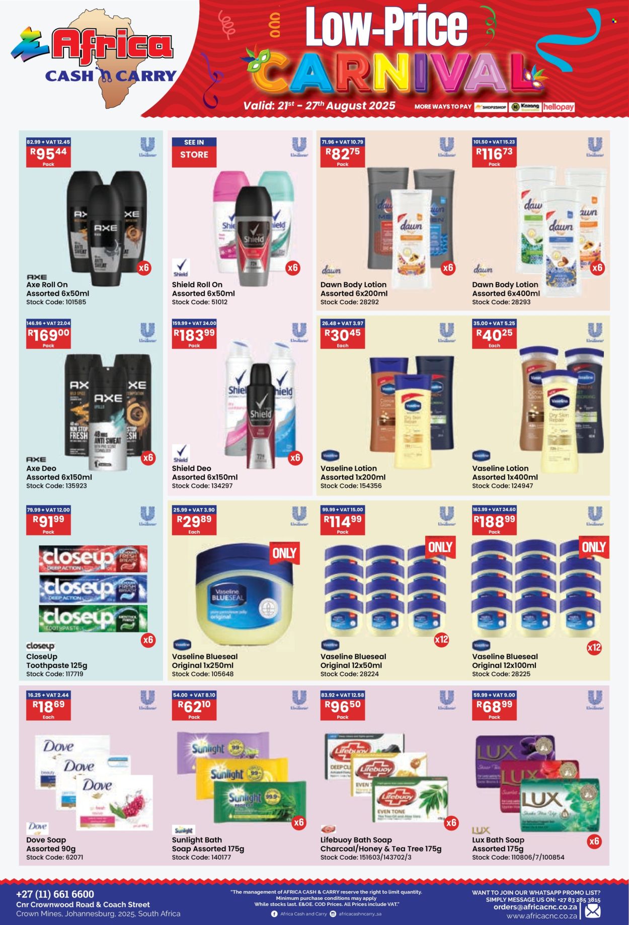 Africa Cash & Carry specials - 21/08/2025 - 27/08/2025. Page 31