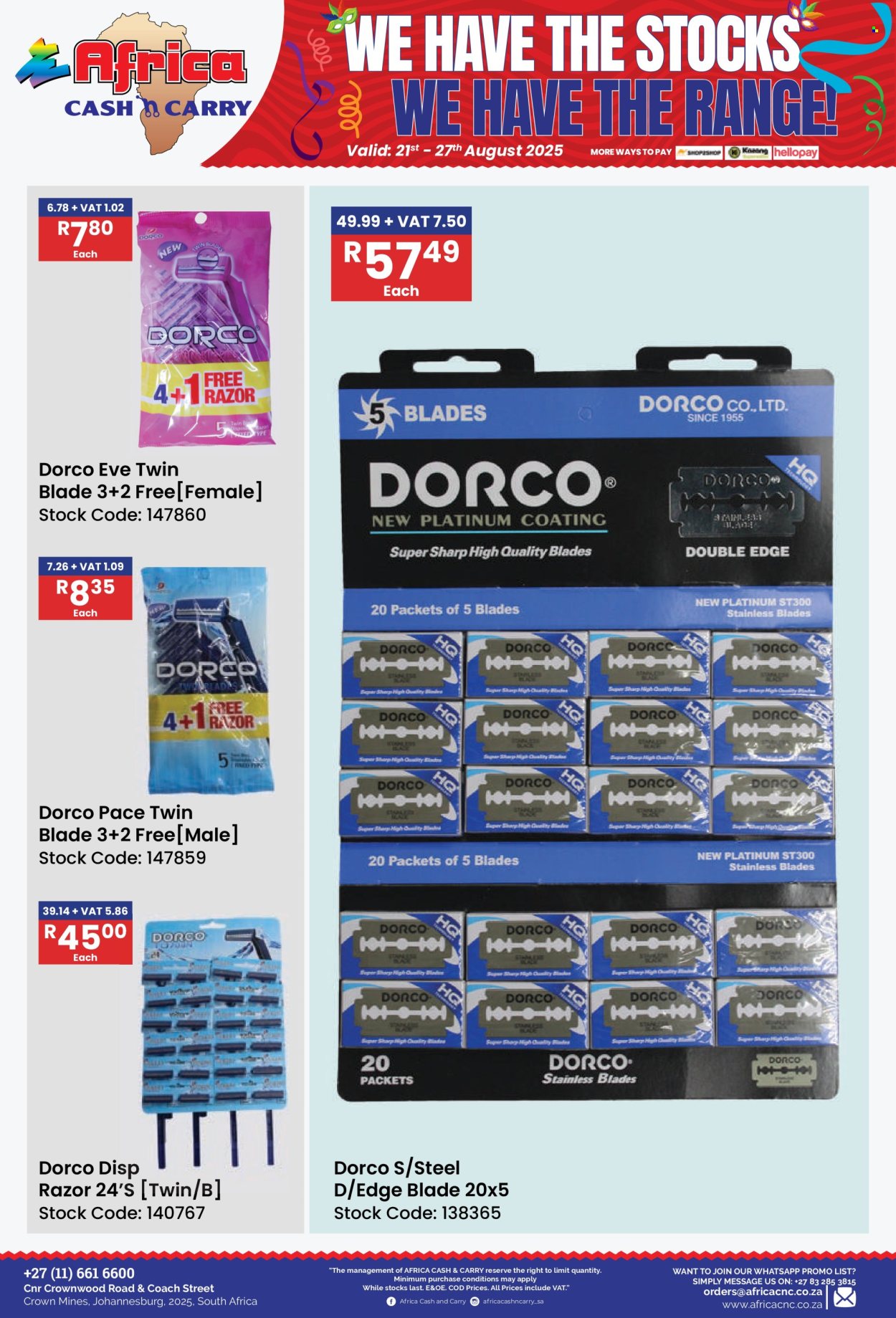 Africa Cash & Carry specials - 21/08/2025 - 27/08/2025. Page 36