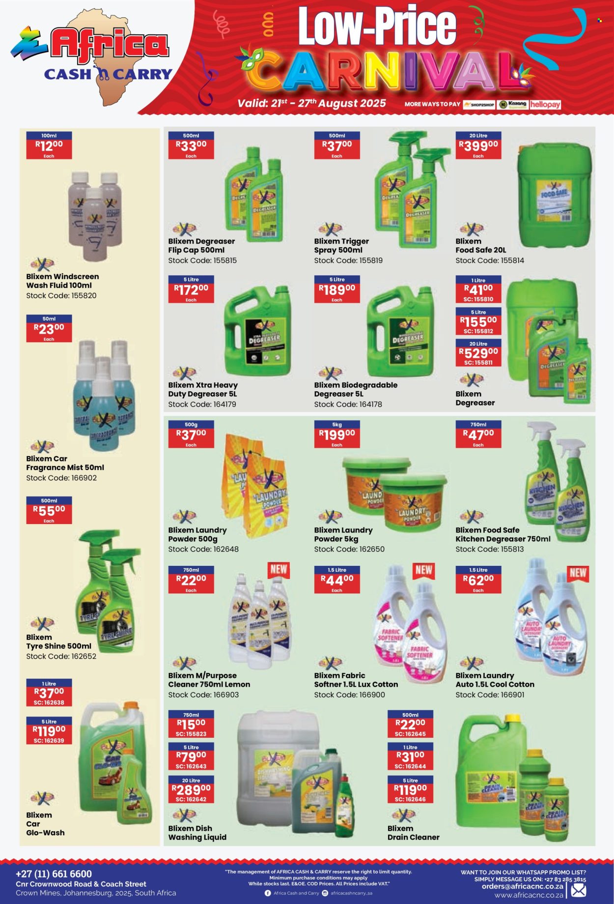 Africa Cash & Carry specials - 21/08/2025 - 27/08/2025. Page 43