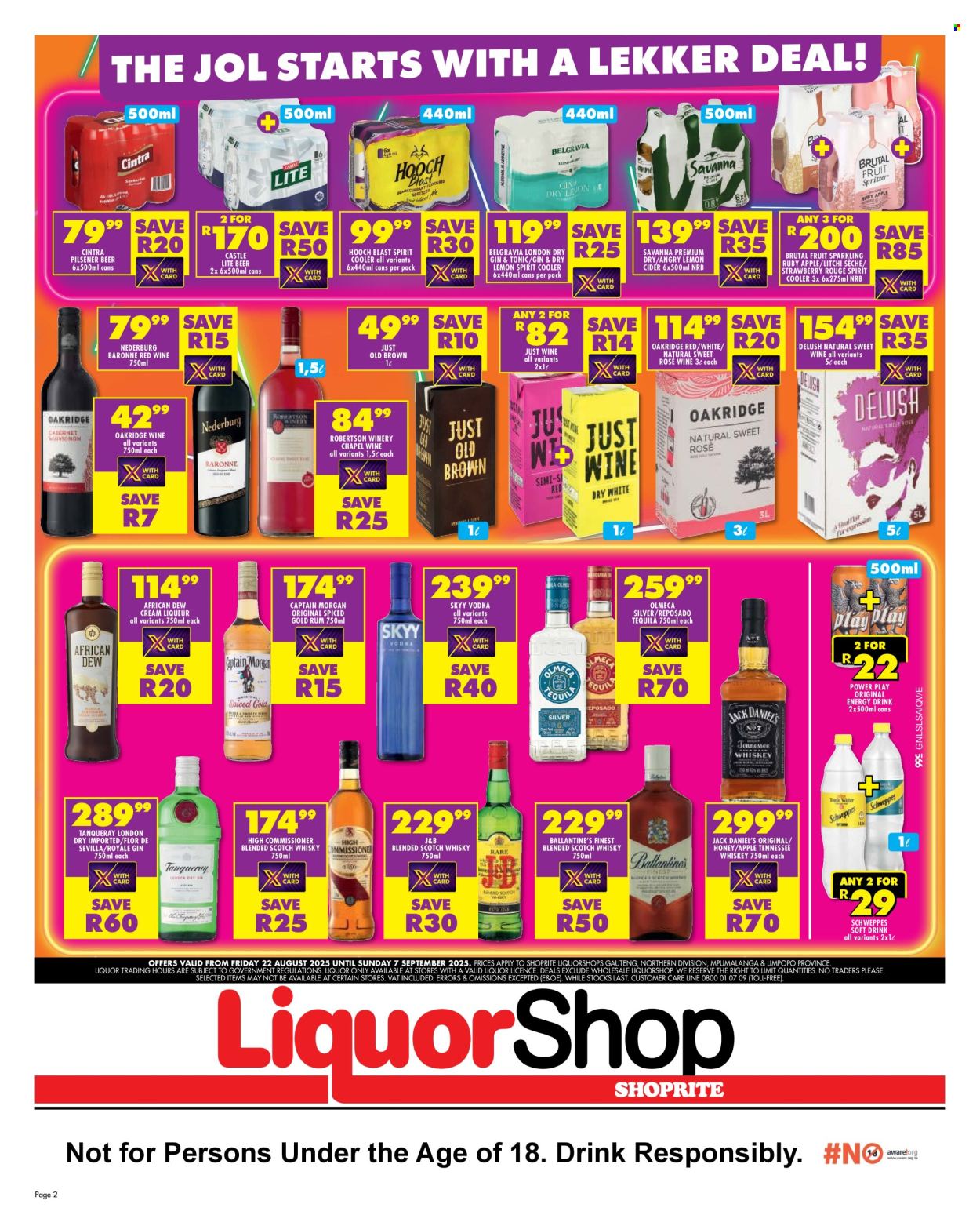 Shoprite specials - 22/08/2025 - 07/09/2025. Page 2