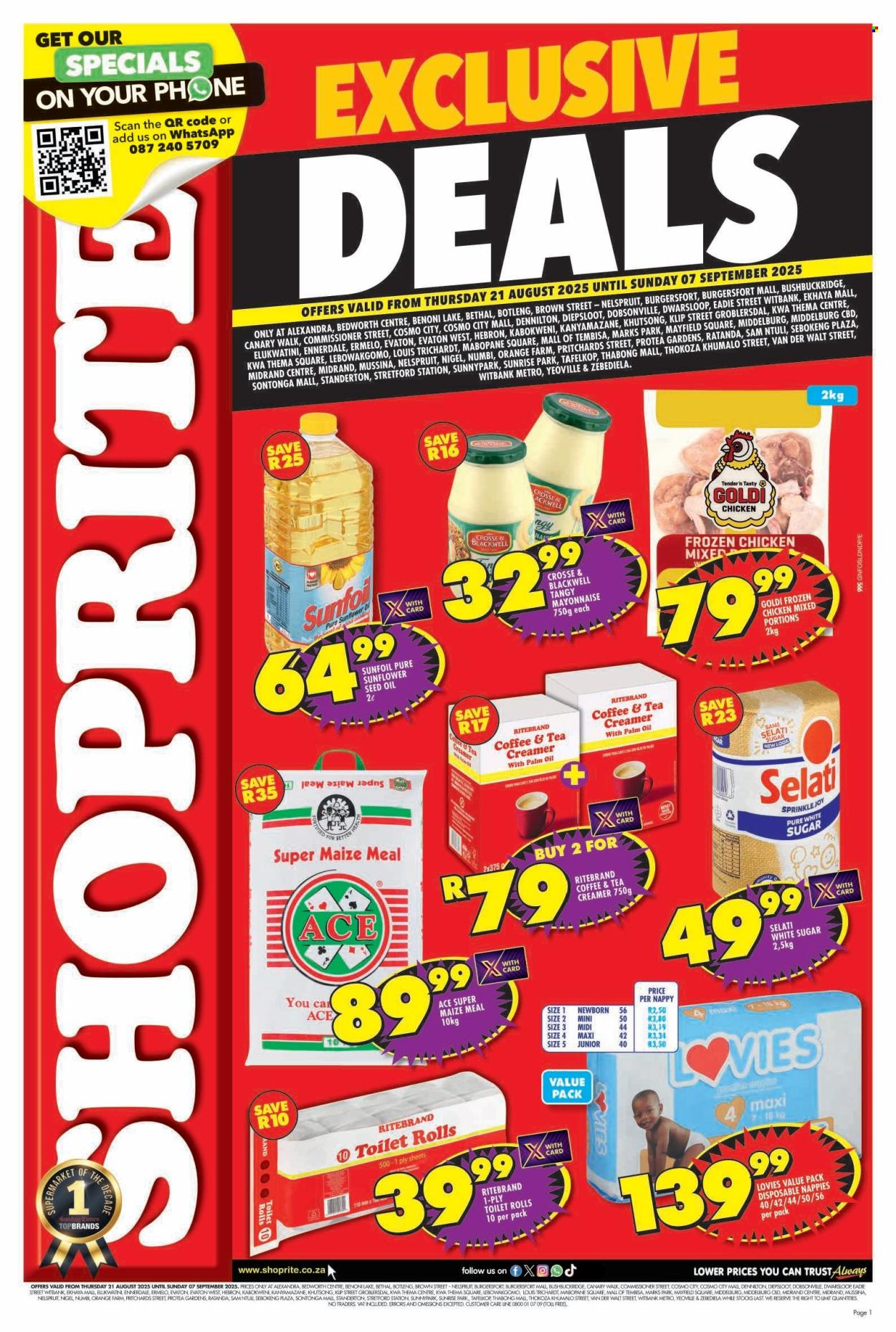 Shoprite specials - 21/08/2025 - 07/09/2025. Page 1