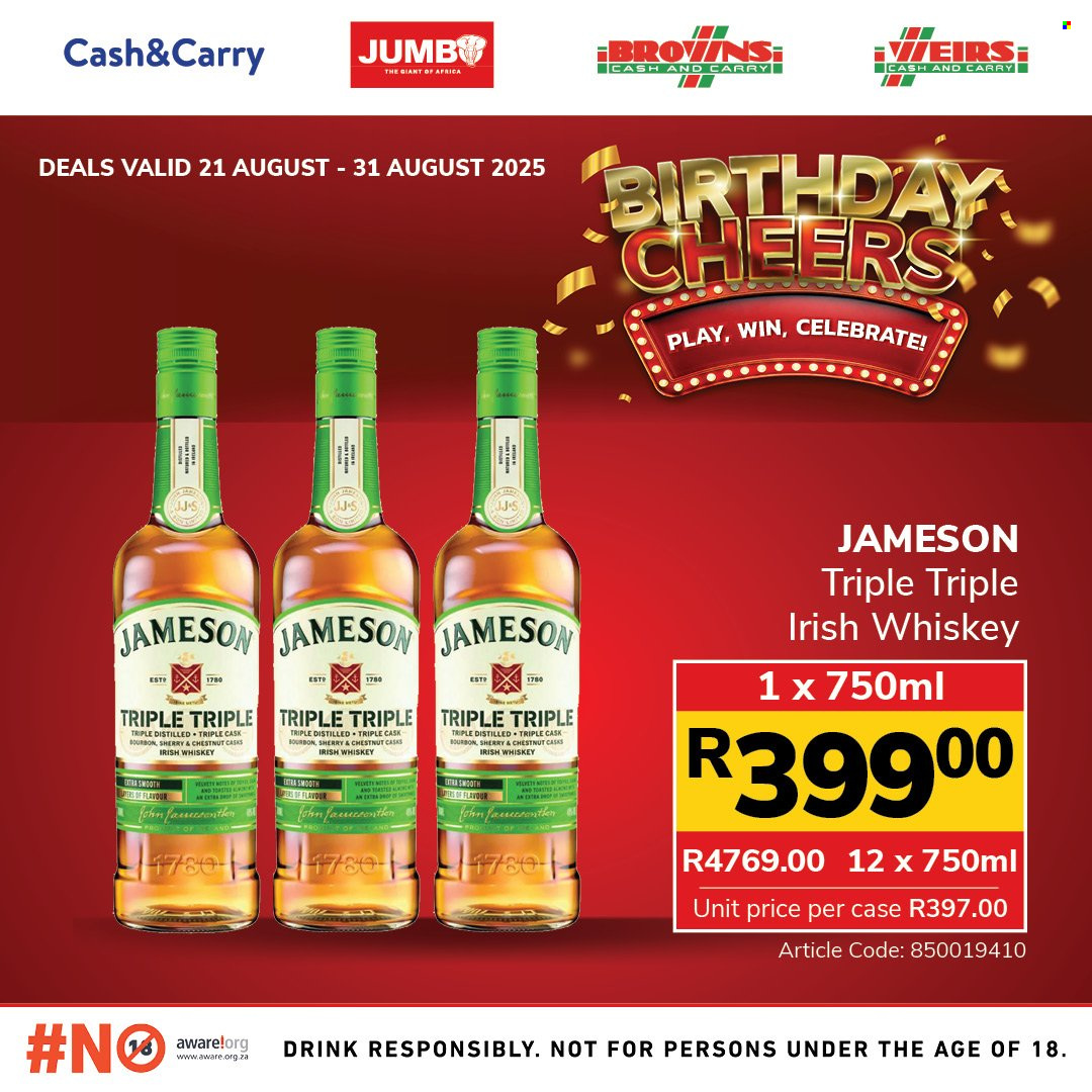 Jumbo Cash & Carry specials - 21/08/2025 - 31/08/2025. Page 22