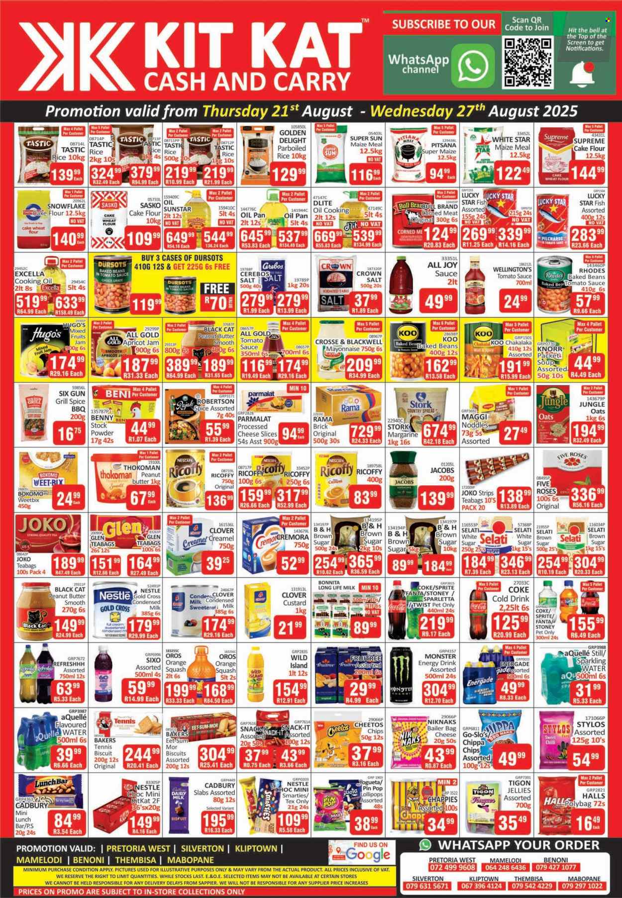 Kit Kat Cash & Carry specials - 21/08/2025 - 27/08/2025. Page 1