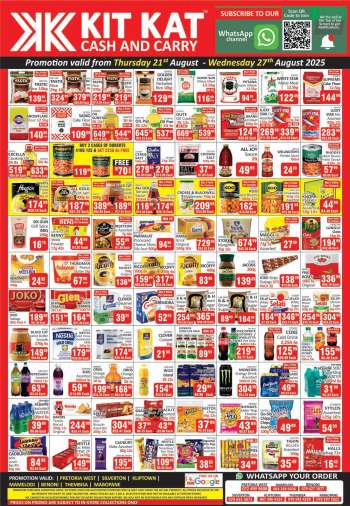 Kit Kat Cash & Carry catalogue  - 21/08/2025 - 27/08/2025.