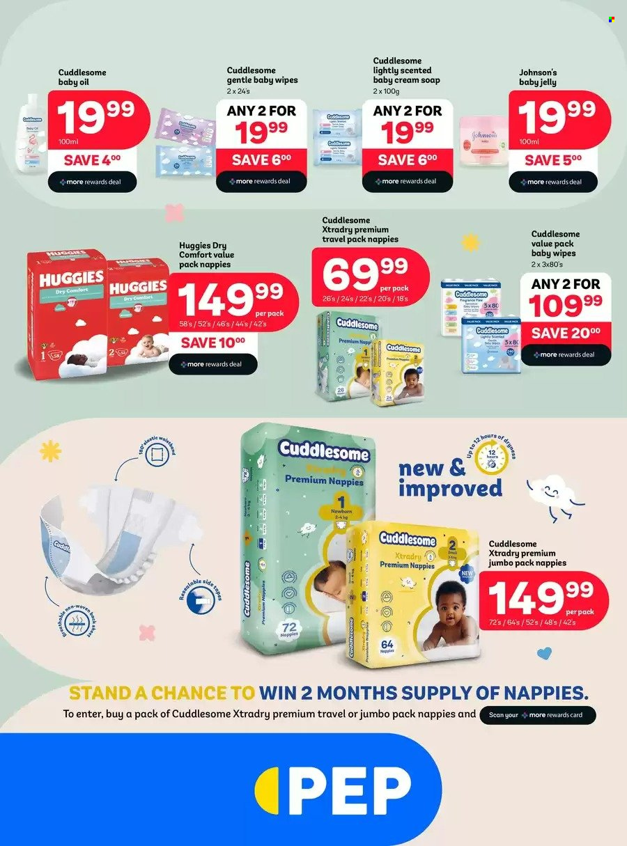 PEP Stores specials. Page 1