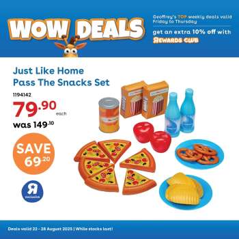 Toys R Us catalogue  - 22/08/2025 - 28/08/2025.