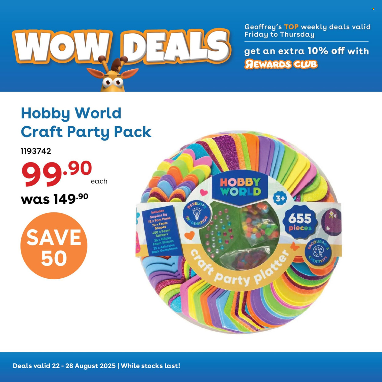Toys R Us specials - 22/08/2025 - 28/08/2025. Page 7