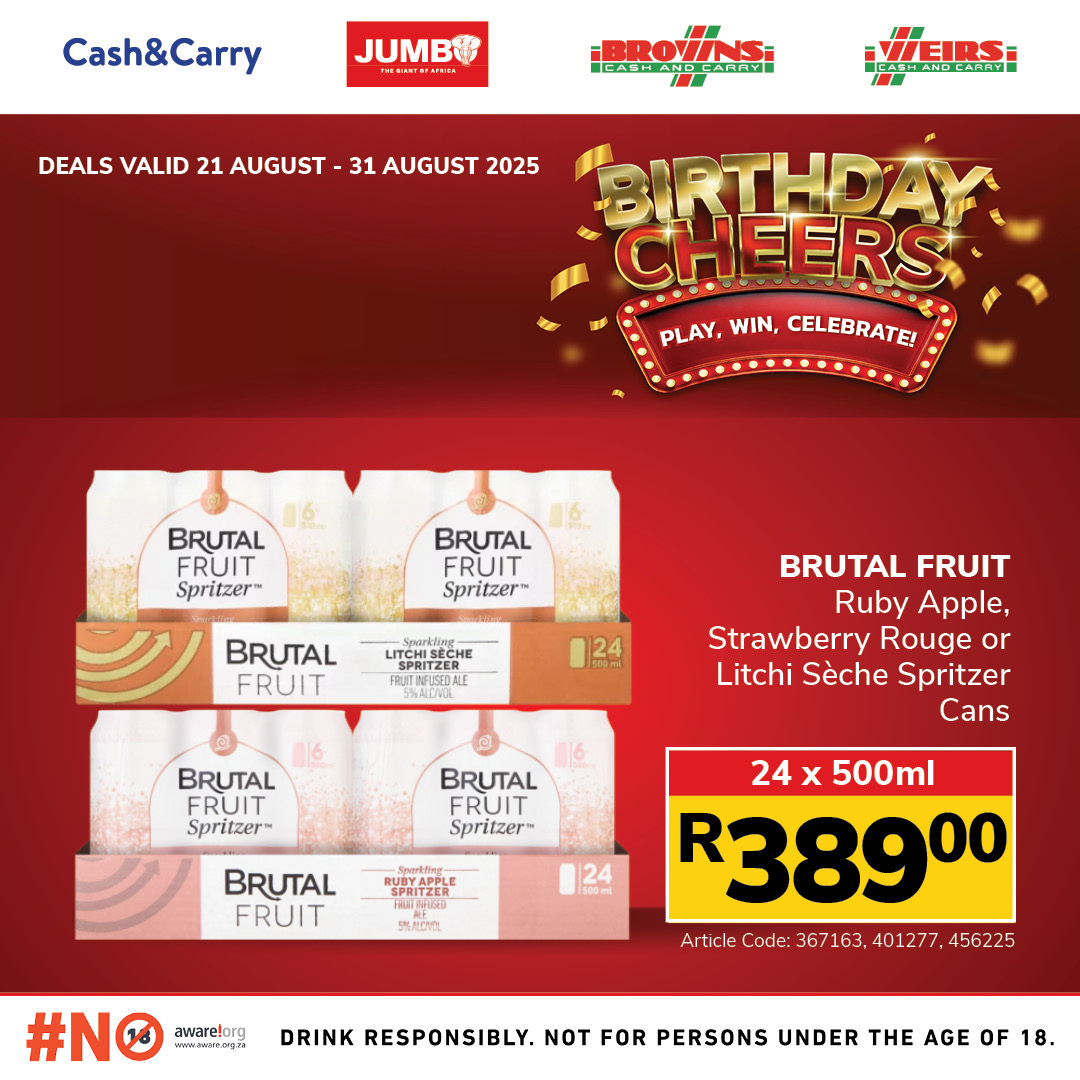 Jumbo Cash & Carry specials - 21/08/2025 - 31/08/2025. Page 16