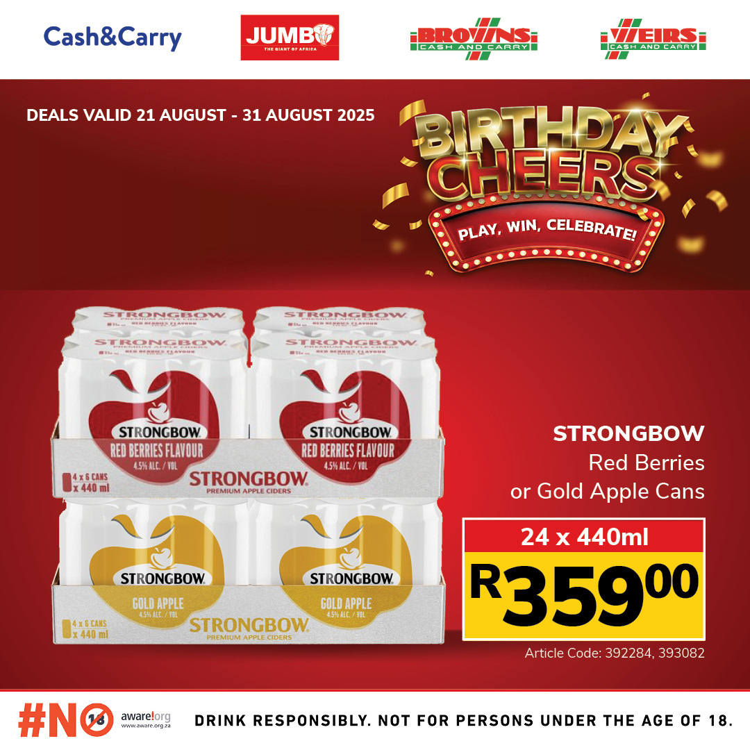 Jumbo Cash & Carry specials - 21/08/2025 - 31/08/2025. Page 17