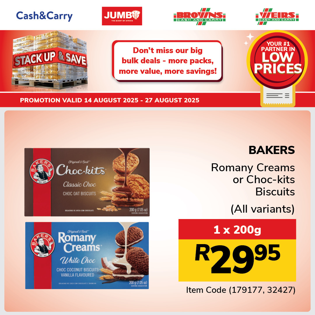Jumbo Cash & Carry specials - 14/08/2025 - 27/08/2025. Page 3
