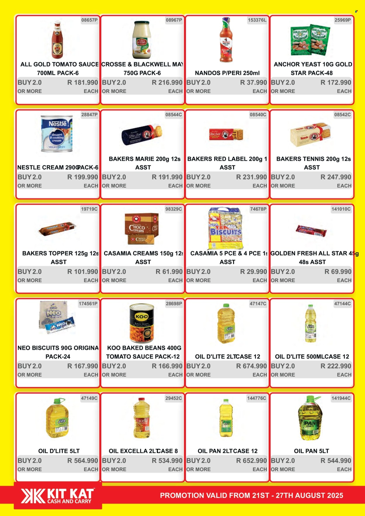 Kit Kat Cash & Carry specials - 21/08/2025 - 27/08/2025. Page 8