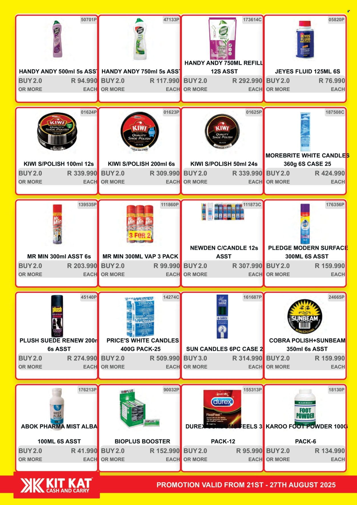Kit Kat Cash & Carry specials - 21/08/2025 - 27/08/2025. Page 15