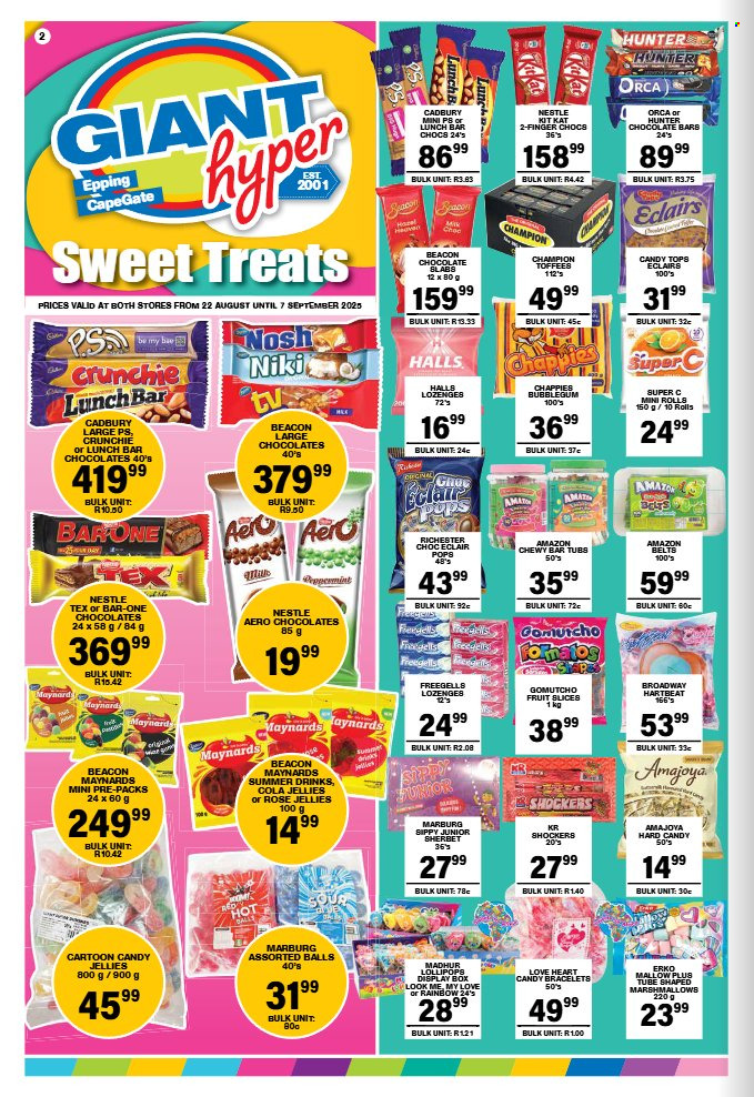Giant Hyper specials - 22/08/2025 - 07/09/2025. Page 2