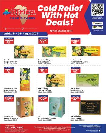 Africa Cash & Carry catalogue  - 23/08/2025 - 29/08/2025.