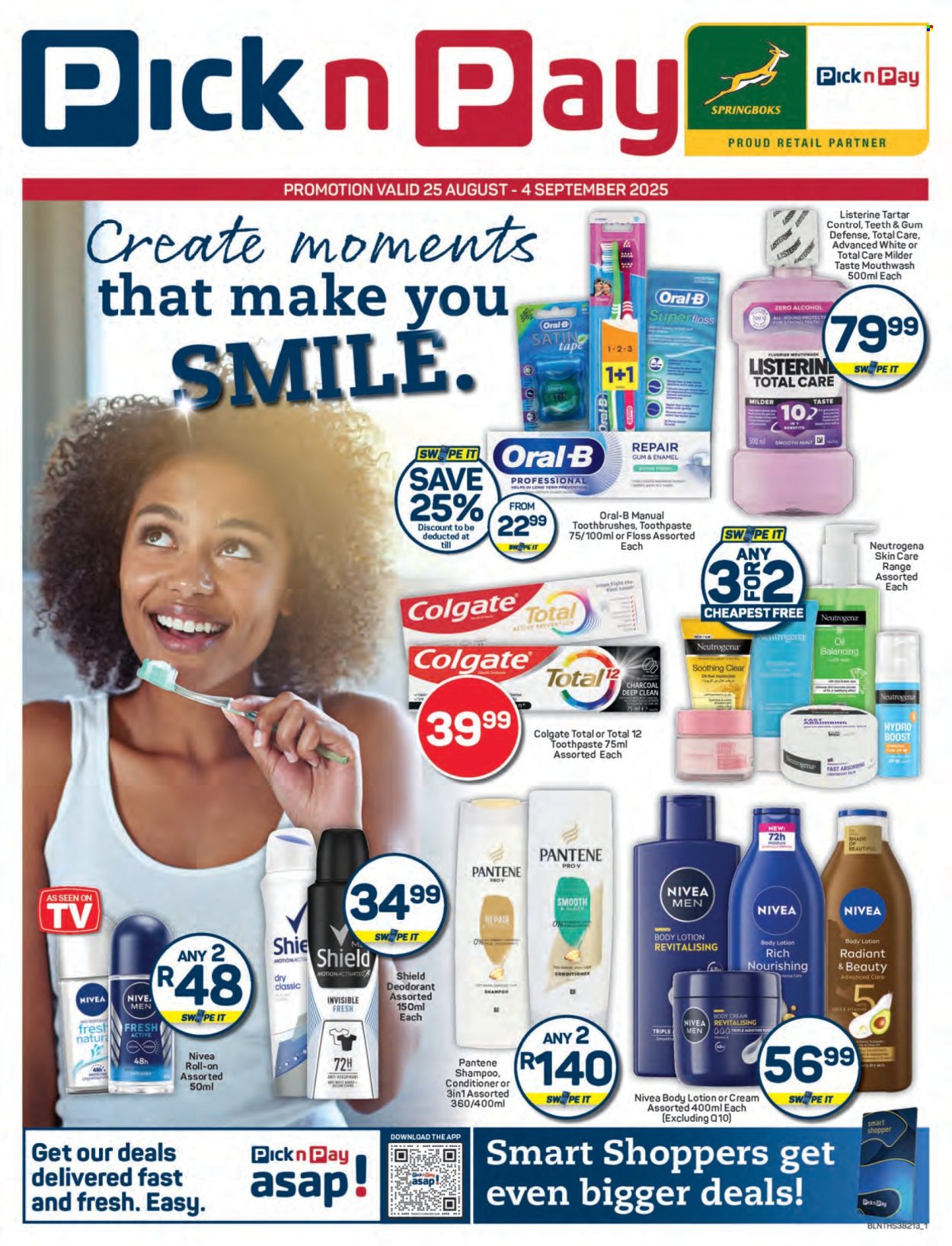 Pick n Pay specials - 25/08/2025 - 04/09/2025. Page 1