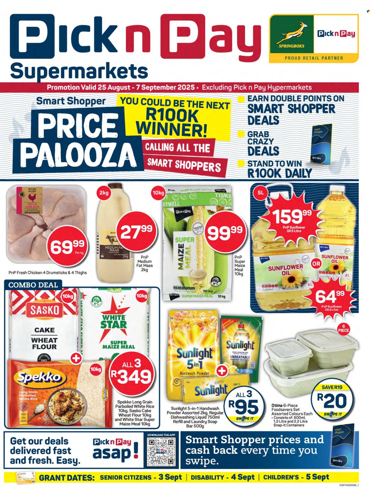 Pick n Pay Supermarket specials - 25/08/2025 - 07/09/2025. Page 1