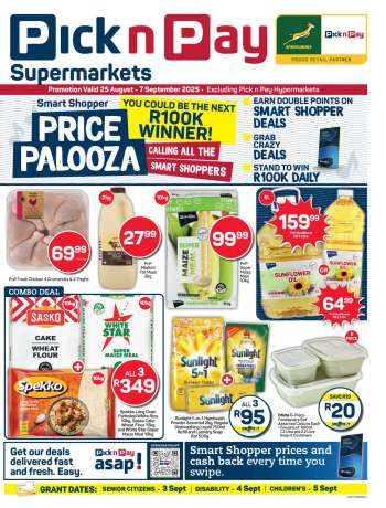 Pick n Pay Supermarket catalogue  - 25/08/2025 - 07/09/2025.