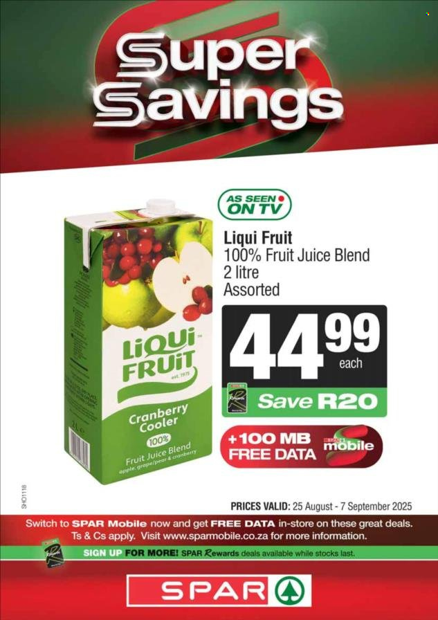 SPAR specials - 25/08/2025 - 07/09/2025. Page 4