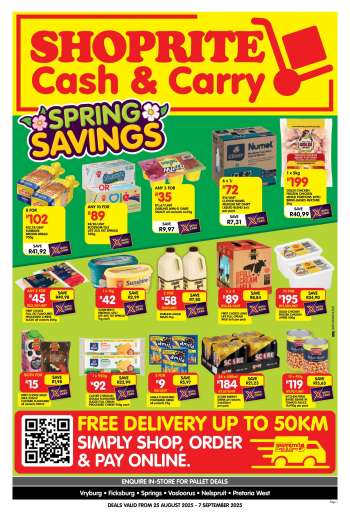 Shoprite catalogue  - 25/08/2025 - 07/09/2025.
