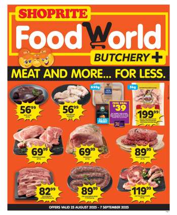 Shoprite catalogue  - 25/08/2025 - 07/09/2025.
