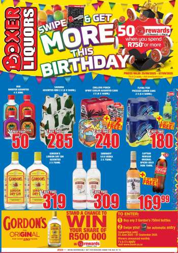 Boxer catalogue  - 25/08/2025 - 07/09/2025.