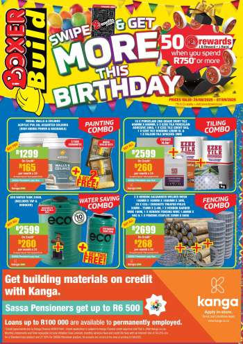 Boxer catalogue  - 25/08/2025 - 07/09/2025.