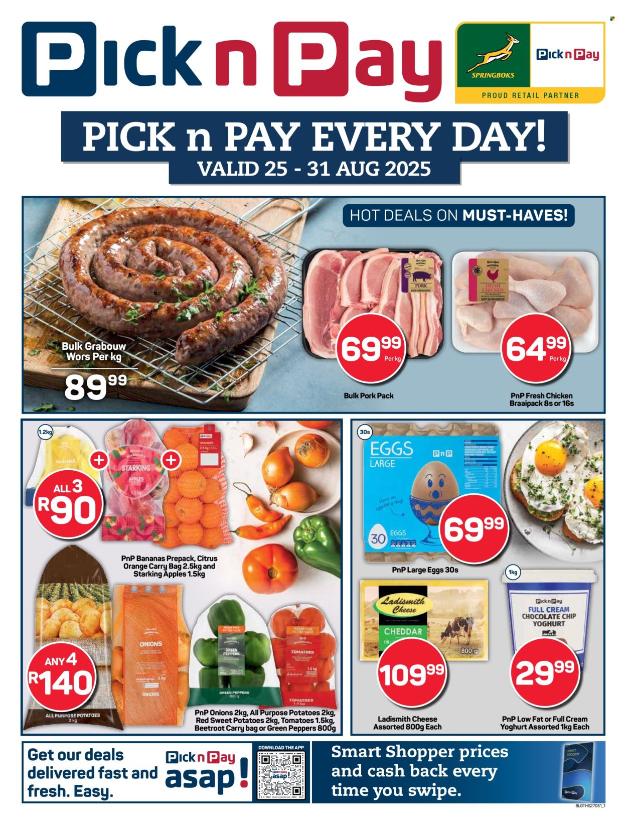 Pick n Pay specials - 25/08/2025 - 31/08/2025. Page 1