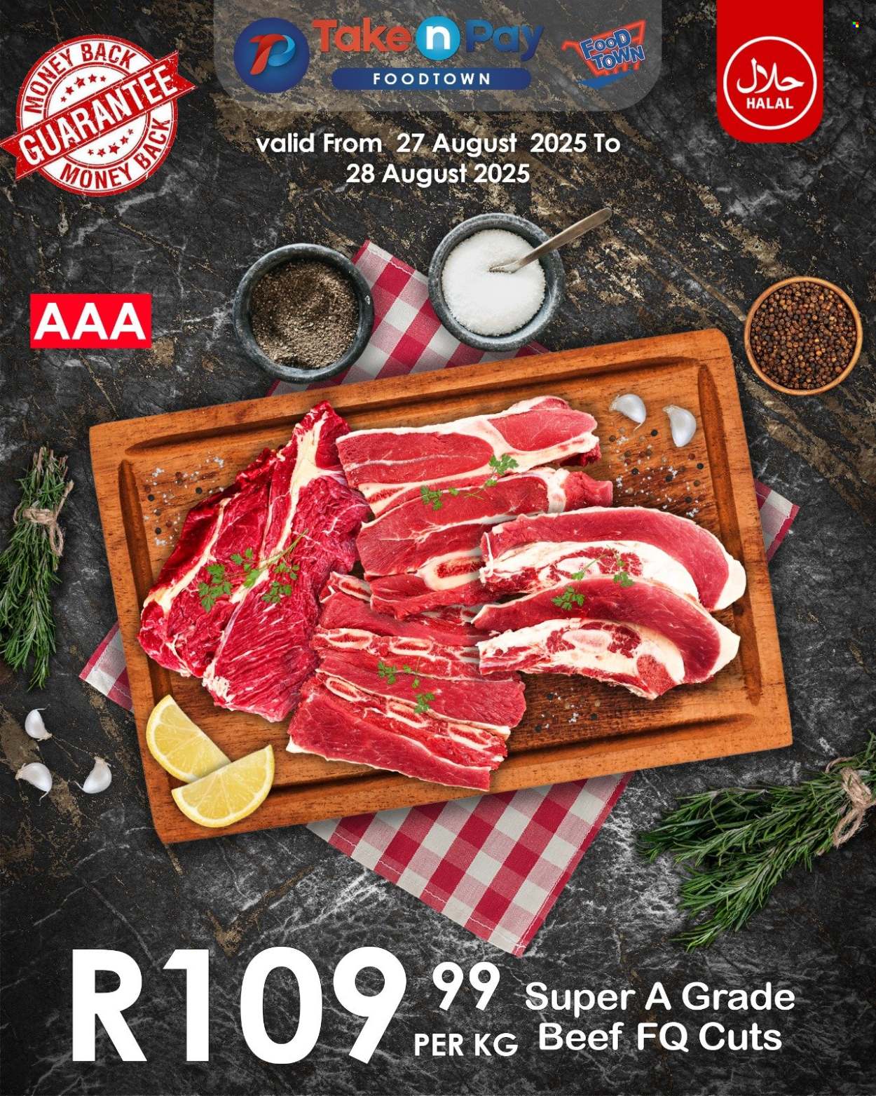 Take n Pay specials - 27/08/2025 - 28/08/2025. Page 1